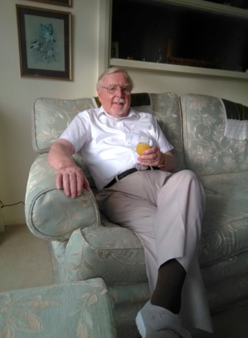 Edward 'Ted' Hudson, who recently passed away aged 94
